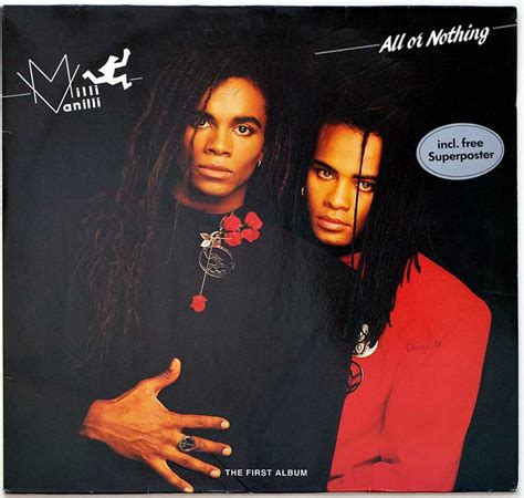 MILLI VANILLI - All Or Nothing ( The First Album ) 12" LP Vinyl Album ...