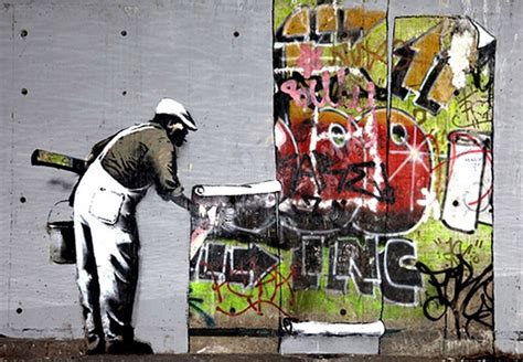 10 Banksy Street Art Pieces in London | Widewalls