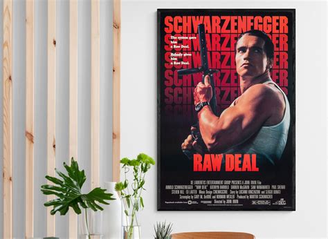 Raw Deal Movie Poster No1 1986 | Etsy