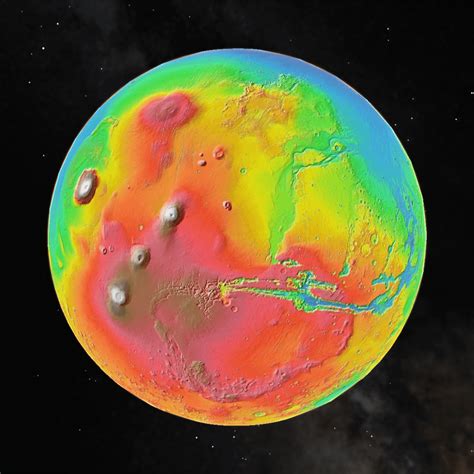 Köppen climate map of a terraformed Mars (procedural generation, so ...