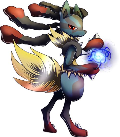 Pokemon clipart mega lucario, Pokemon mega lucario Transparent FREE for ...