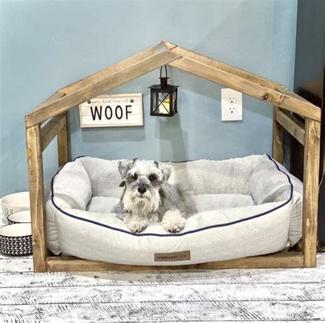 16 DIY Dog Bed Ideas to Pupgrade Your Best Pal | Dog bedroom, Dog rooms, Dog house diy