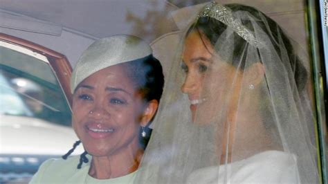 Doria Ragland: Meghan Markle's mother by her side on wedding day - CNN