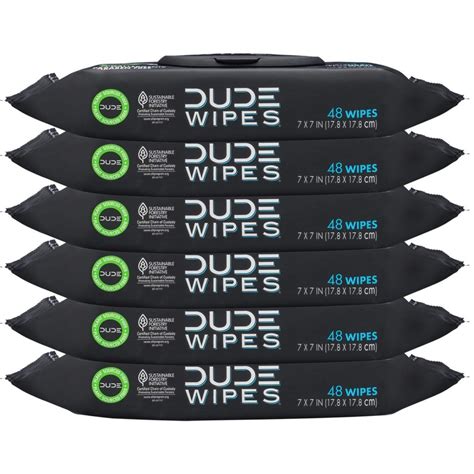 Flushable Wipes Dispenser - 6 Packs (48 Wipes Each) - OutdoorFull.com