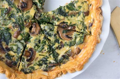 Easy Homemade Spinach and Mushroom Quiche: Step-by-Step Guide