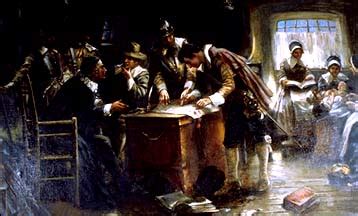 The Mayflower Compact - History of Massachusetts Blog