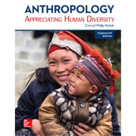 Anthropology Appreciating Human Diversity 18th Edition - In Stock