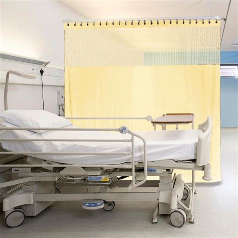 Amazon.com: Macochico 12ft Wide x 8ft Tall Hospital Curtains Nickel ...