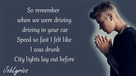 Justin Bieber - Fast Car (Lyrics) Chords - Chordify