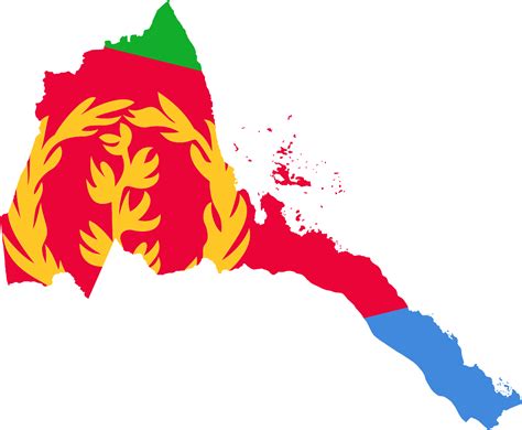 File:Flag-map of Eritrea.svg | Flag drawing, Eritrean flag, Drawings