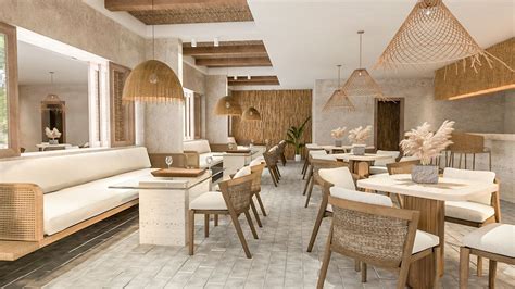 Bohemian Restaurant | Interior Design, Modeling, Visualization, Behance ...