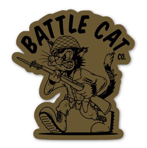 Battle Cat 1944 Sticker – Battle Cat Co.