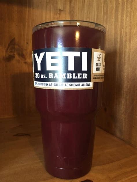 Maroon Yeti 30 by Grandpabosbargains on Etsy