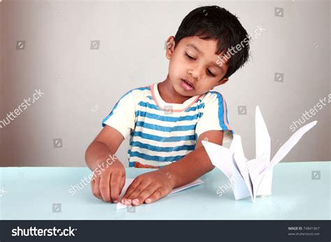 1,802 Kids Making Origami Images, Stock Photos & Vectors | Shutterstock