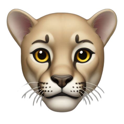 cat and puma | AI Emoji Generator