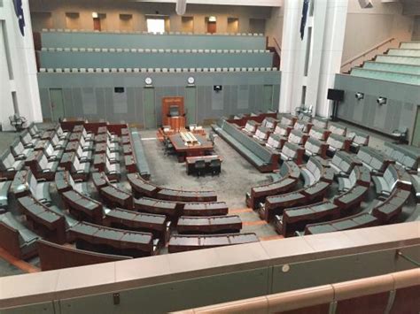 Marble staircase Parliment House Canberra - Picture of Australian ...