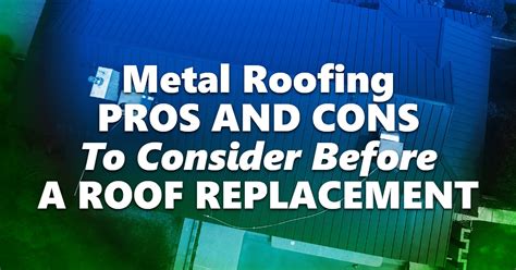 Metal Roofing Pros And Cons To Consider Before A Roof Replacement | Vertex