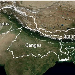 Ganges River Political Map