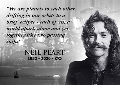 NEIL PEART tribute RIP | Rush band quotes, Rush band, Rush music