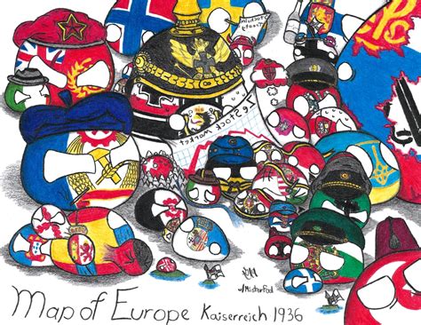 Kaiserball Map of Europe 1936 : r/Kaiserreich