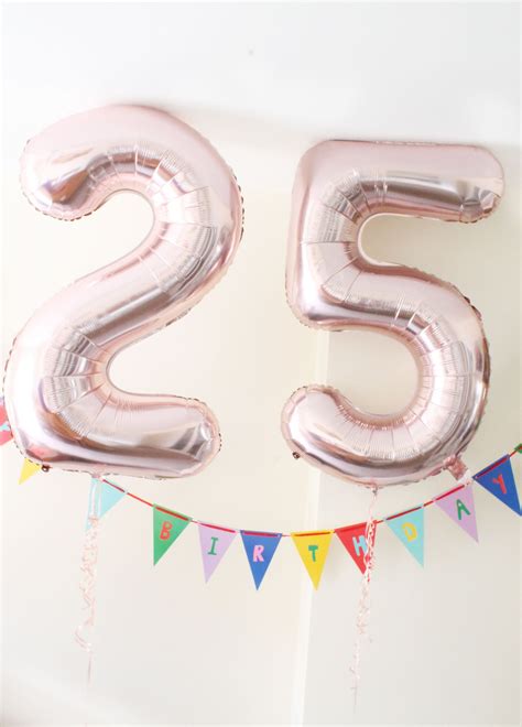 Style and Splurging - Beauty/Lifestyle Blog | 25th birthday balloons, Happy birthday cards ...