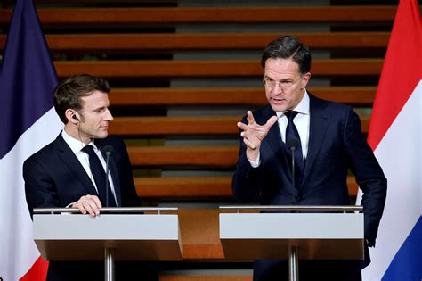 Macron, Rutte agree to disagree on European response to US subsidies ...