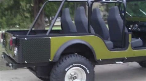 Four Door Scrambler By Jester Custom Cycles CJ5 CJ6 CJ7 CJ8 Jeep - YouTube