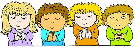 praying children clip art - Clip Art Library