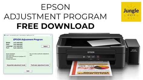 Epson l220 resetter adjustment program - dareloforyou