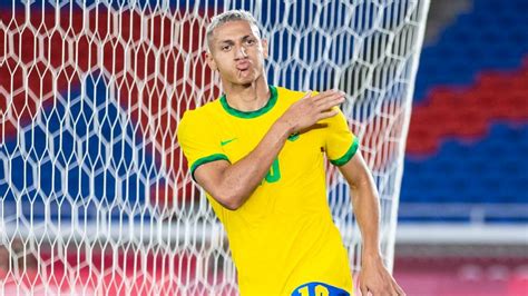 Brazil 4-2 Germany: Richarlison scores hat-trick in Brazil's Olympics ...