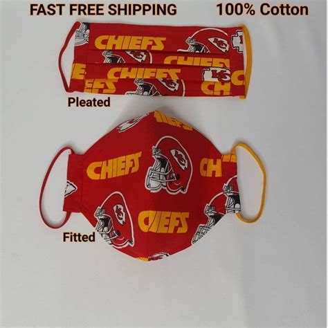 Kansas City Chiefs Face Masks Chiefs Face Masks Chiefs - Etsy | Face ...