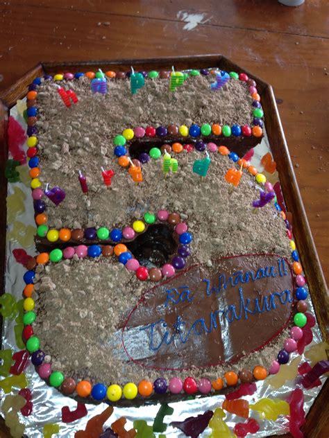 Number 5 birthday cake | 5th birthday cake, Birthday cake, Birthday