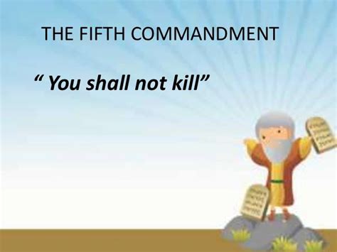 5th commandment