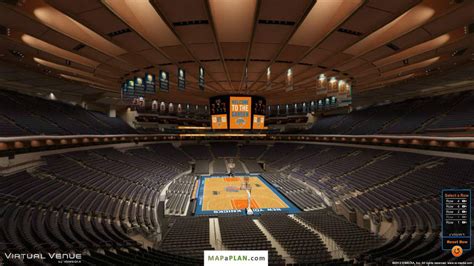 Madison Square Garden seating chart - Detailed seat numbers - MapaPlan.com