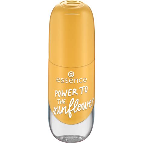 Buy essence gel nail colour POWER TO THE sunflower online