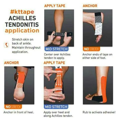 Achillespees Tendinopathie Tapen - Ari Warna