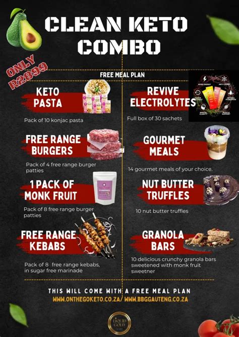 Clean Keto Combo! With Free meal Plan and optional support! – Banting ...