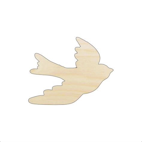 Bird Laser Cut Out Unfinished Wood Shape Craft Supply BRD112 - Etsy