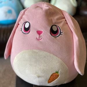 Jumbo CUSTOM Personalized Embroidered Squishmallow Easter Bunnies Bunny Plush With ANY NAME - Etsy