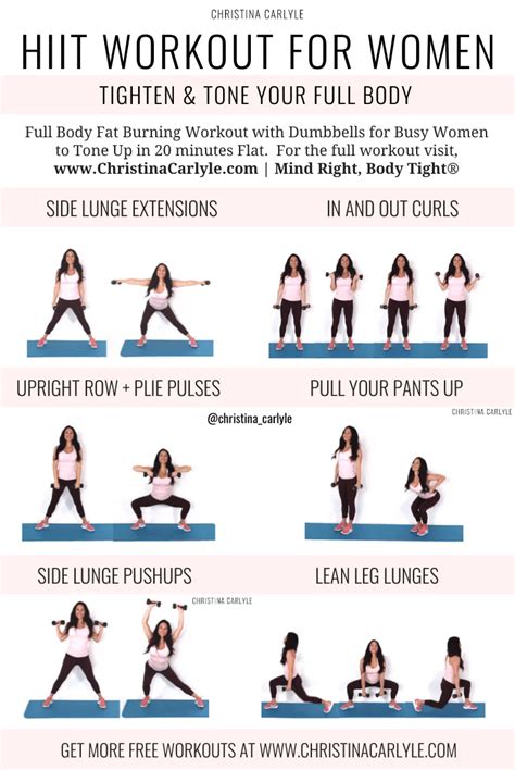 HIIT Workout to Burn Fat & Boost Metabolism in 20 minutes Flat ...