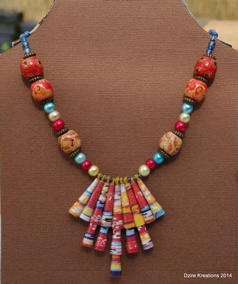 303 best paper beads images on Pinterest | Paper beads, Bead jewellery ...