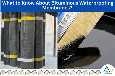 Bituminous Waterproofing: Types, Features, Applications, and Installing