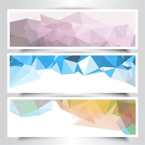 Abstract geometric design banners 209951 Vector Art at Vecteezy