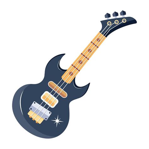 Trendy Rock Guitar 18869349 Vector Art at Vecteezy