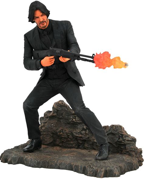 John Wick Movie Gallery John Wick 9 PVC Figure Statue Catacombs Diamond Select Toys - ToyWiz