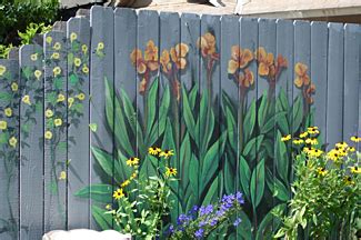 Fence Art Painting at PaintingValley.com | Explore collection of Fence Art Painting