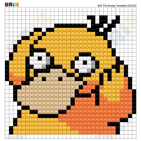 pokemon pixel art grid 32x32 32x32 pixel art grid pokemon - Pixel Art Grid