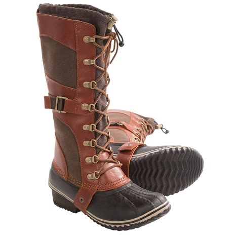 Sorel Conquest Carly Boots - Leather, Insulated (For Women)