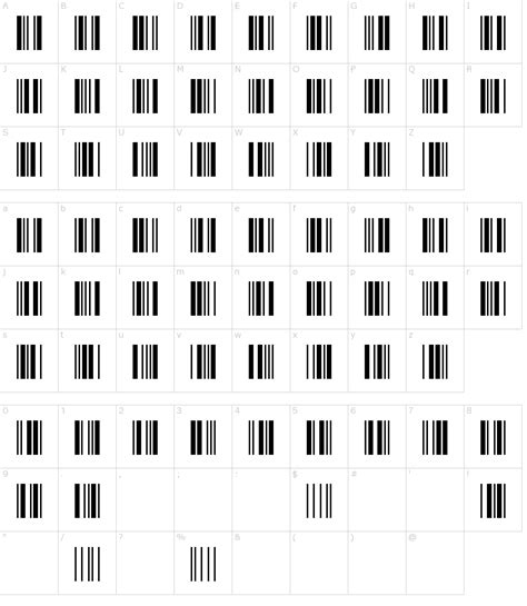 3 of 9 Barcode Font Download