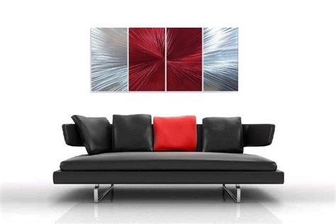 red metal wall art ~ red metal wall art design